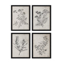 Renwil Basset 18" Wide Wall Art with Wood Frame - Painted Black