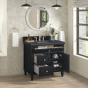 Black Onyx / Charcoal Soapstone - 3 Faucet Holes