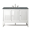 Glossy White / Parisien Bleu - 3 Faucet Holes