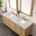Light Natural Oak / Eternal Jasmine Pearl - 3 Faucet Holes