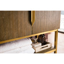 Latte Oak / Radiant Gold / Glossy White - 1 Faucet Hole
