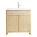 Coastal Driftwood / White Zeus - 1 Faucet Hole