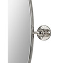 Renwil Azalea 24" Tall Oval Wall Mirror - Grey