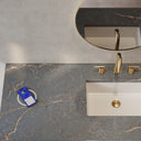 Bright White / Parisien Bleu - 3 Faucet Holes