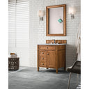 Saddle Brown / Carrara White - 3 Faucet Holes