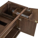Chestnut / White Zeus - 3 Faucet Holes