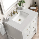 Bright White / Lime Delight - 3 Faucet Holes