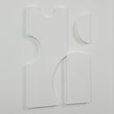 Renwil Ispra 19" Wide Wall Decor - Matte White