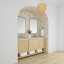 Sunwashed Oak / Eternal Marfil - 3 Faucet Holes