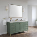 Smokey Celadon / Victorian Silver - 3 Faucet Holes