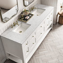 Bright White / Eternal Jasmine Pearl - 3 Faucet Holes