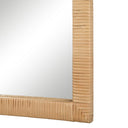 Renwil Sara 36" H x 24" W Wall Mirror - Brown