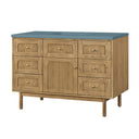 Light Natural Oak / Cala Blue - 3 Faucet Holes