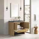Light Natural Oak / Parisien Bleu - 3 Faucet Holes