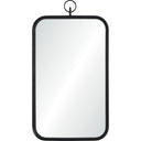 Renwil Priscilla 39.5" Tall Rectangle Wall Mirror - Black