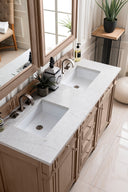 Whitewashed Walnut / Eternal Jasmine Pearl - 3 Faucet Holes