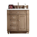 Whitewashed Walnut / White Zeus - 3 Faucet Holes