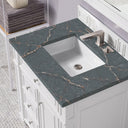 Bright White / Parisien Bleu - 3 Faucet Holes