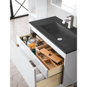 Glossy White / Matte Black / Charcoal Black - 1 Faucet Hole