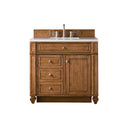 Saddle Brown / White Zeus - 3 Faucet Holes