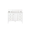 Bright White / No Countertop