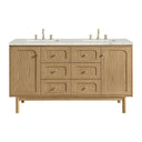 Light Natural Oak / Victorian Silver - 3 Faucet Holes