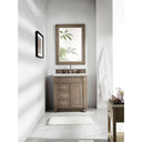 Whitewashed Walnut / Eternal Jasmine Pearl - 3 Faucet Holes