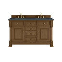 Honey Oak / Charcoal Soapstone - 3 Faucet Holes