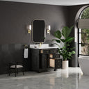 Black Onyx / White Zeus - 1 Faucet Hole