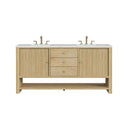 Sunwashed Oak / Ethereal Noctis - 3 Faucet Holes