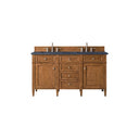 Saddle Brown / Charcoal Soapstone - 3 Faucet Holes