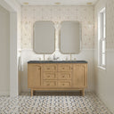 Light Natural Oak / Parisien Bleu - 3 Faucet Holes