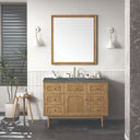 Light Natural Oak / Parisien Bleu - 3 Faucet Holes