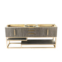 Ash Gray / Radiant Gold - No Countertop