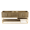 Latte Oak / Radiant Gold - No Countertop
