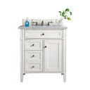 Bright White / Carrara White - 3 Faucet Holes
