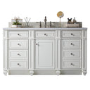 Bright White / Carrara White - 3 Faucet Holes