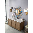 Whitewashed Walnut / White Zeus - 3 Faucet Holes