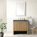 Light Natural Oak / Parisien Bleu - 3 Faucet Holes
