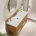 Amber Birch / Victorian Silver - 3 Faucet Holes