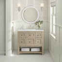 Whitewashed Oak / Ethereal Noctis - 3 Faucet Holes