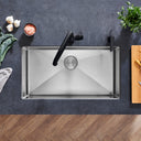Blanco Quatrus R15 32" Super Single Bowl Undermount Stainless Steel Kitchen Sink
