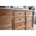 Driftwood / Carrara White - 3 Faucet Holes