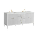 Bright White / Ethereal Noctis - 3 Faucet Holes