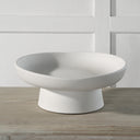 Renwil Malabo Indoor Porcelain Ceramic Bowl - Matte Off-White