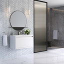 Glossy White / Glossy White - 1 Faucet Hole