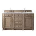 Whitewashed Walnut / Carrara White - 3 Faucet Holes