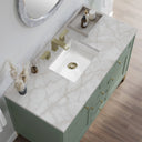 Smokey Celadon / Victorian Silver - 3 Faucet Holes