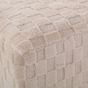 Renwil Jenkins Indoor Fau x Sherpa Ottoman - Beige