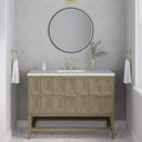 Pebble Oak / Eternal Jasmine Pearl - 3 Faucet Holes